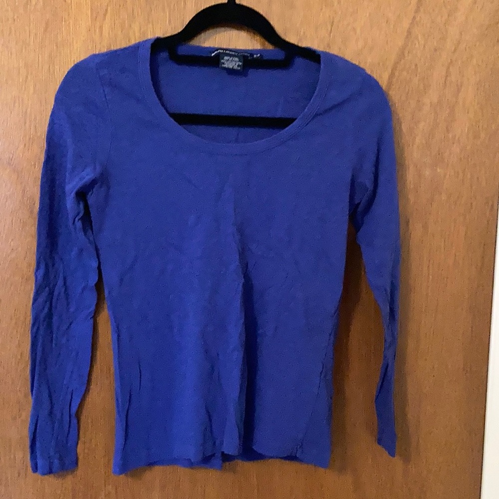 - 🔥3FOR$30🔥 Ralph Lauren blue/purple long sl…